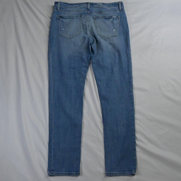 LOFT 28 / 6 Relaxed Skinny Light Wash‎ Stretch Denim Jeans - Picture 7 of 7
